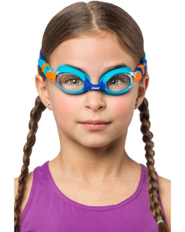 Gafas de Natación Cressi Dolphin 2.0 Azure/Azul | Cómodas y Seguras para Niños - Image 2